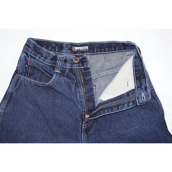 Southpole Denim Jorts | Size 12 | Y2K Baggy Jean Shorts Vintage - Picture 9 of 11